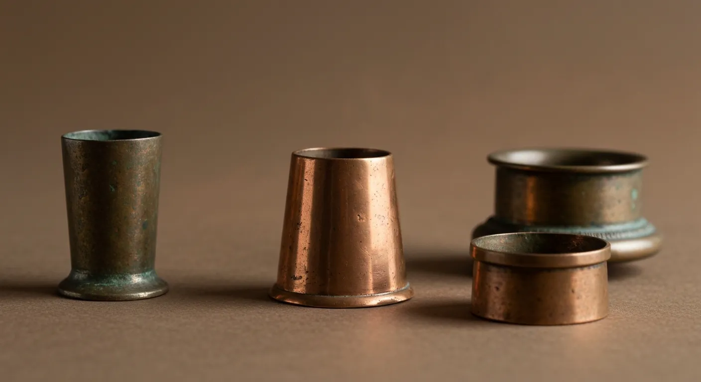 Identyfikacja metali - porównanie próbek metali kolorowych